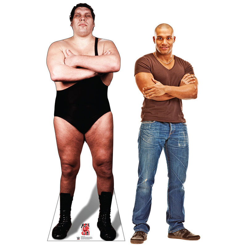 ANDRE THE GIANT WWE Wrestling Cardboard Cutout Standup / Standee