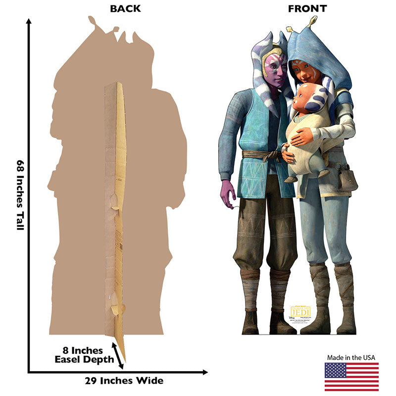 TANO FAMILY "Star Wars: Tales of the Jedi" Cardboard Cutout Standup / Standee