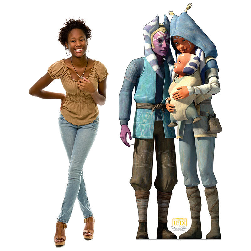 TANO FAMILY "Star Wars: Tales of the Jedi" Cardboard Cutout Standup / Standee