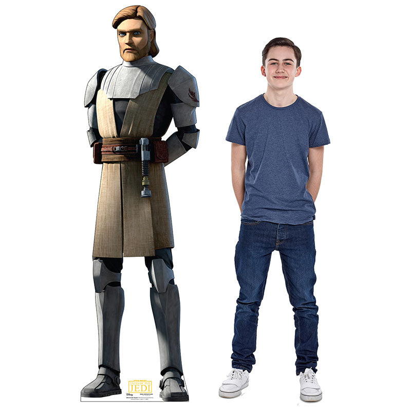 OBI-WAN KENOBI "Star Wars: Tales of the Jedi" Cardboard Cutout Standup / Standee