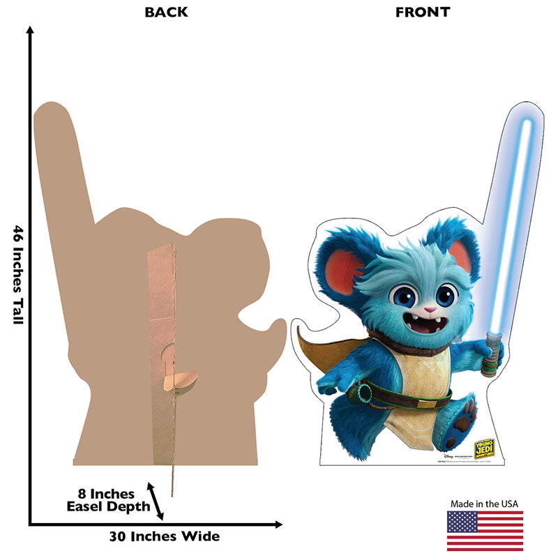 NUBS "Star Wars: Young Jedi Adventures" Cardboard Cutout Standup / Standee