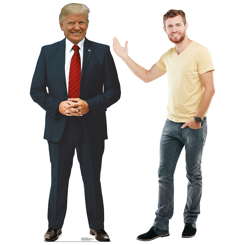DONALD TRUMP U. S. President Cardboard Cutout Standup / Standee