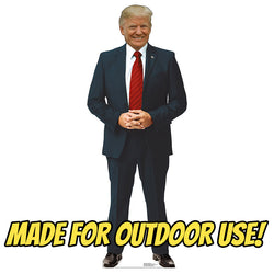 DONALD TRUMP Plastic Outdoor Yard Sign Standup / Standee