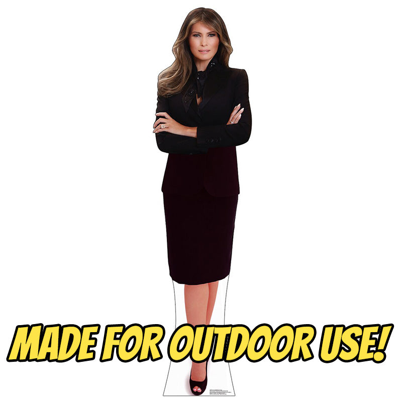 MELANIA TRUMP Plastic Outdoor Yard Sign Standup / Standee