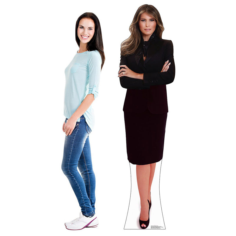 MELANIA TRUMP Plastic Outdoor Yard Sign Standup / Standee