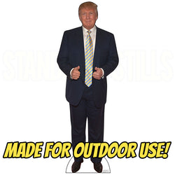 DONALD TRUMP Plastic Outdoor Yard Sign Standup / Standee
