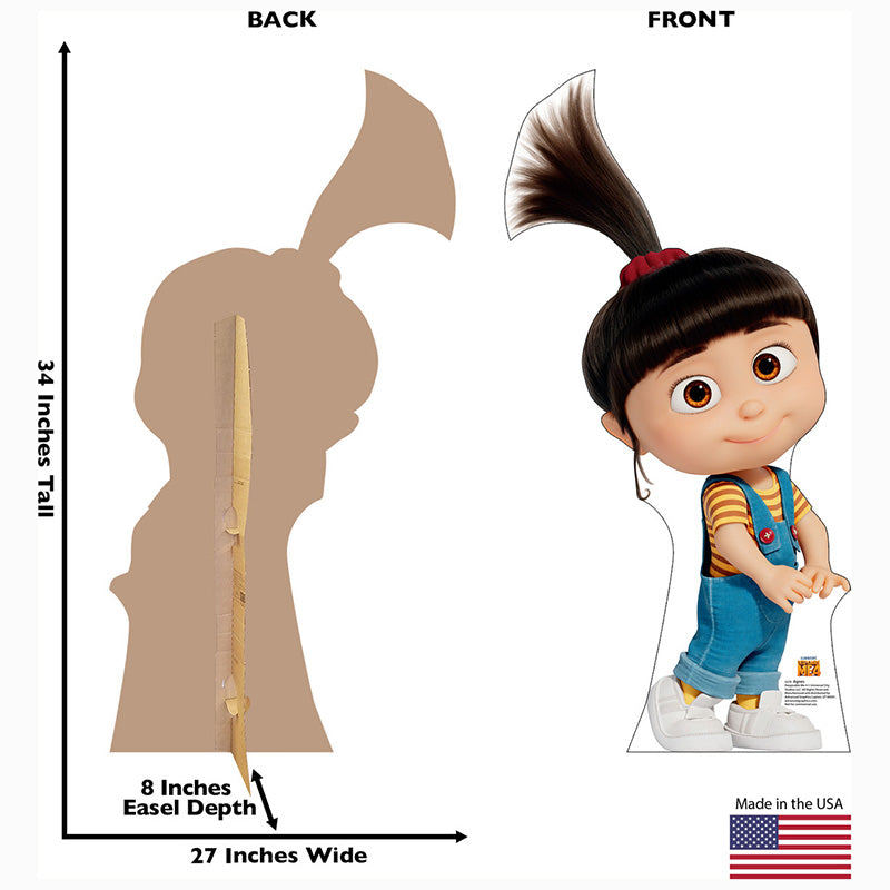 AGNES "Despicable Me 4" Cardboard Cutout Standup / Standee