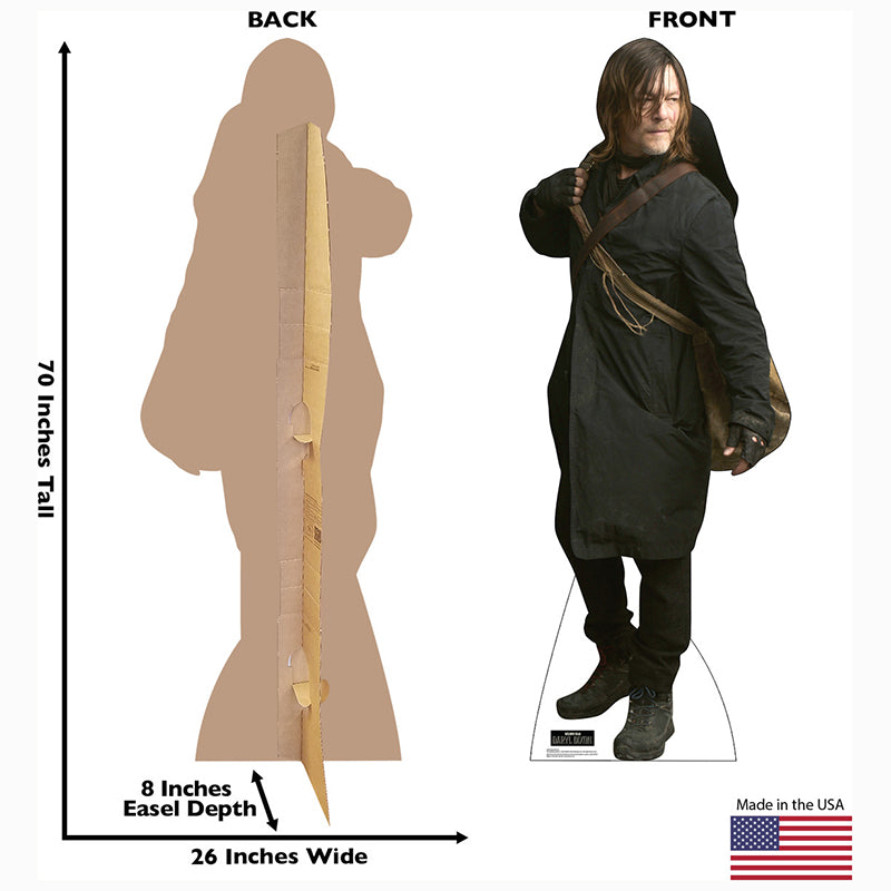 DARYL DIXON "The Walking Dead: Daryl Dixon" Cardboard Cutout Standup / Standee
