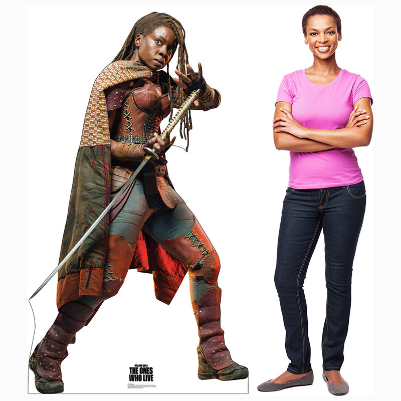 MICHONNE "The Walking Dead: The Ones Who Live" Cardboard Cutout Standup / Standee