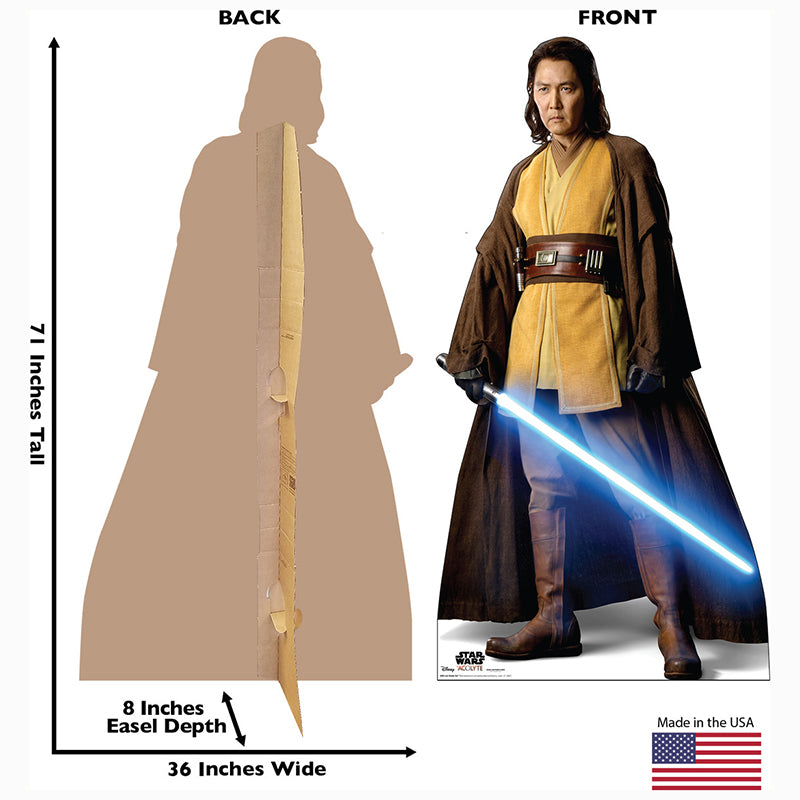 JEDI MASTER SOL "Star Wars: The Acolyte" Cardboard Cutout Standup / Standee
