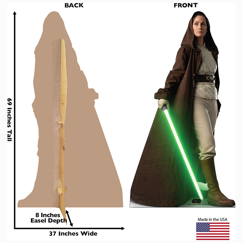 JEDI MASTER INDARA "Star Wars: The Acolyte" Cardboard Cutout Standup / Standee