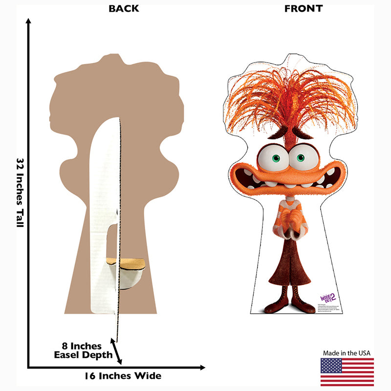 ANXIETY "Inside Out 2" Cardboard Cutout Standup / Standee