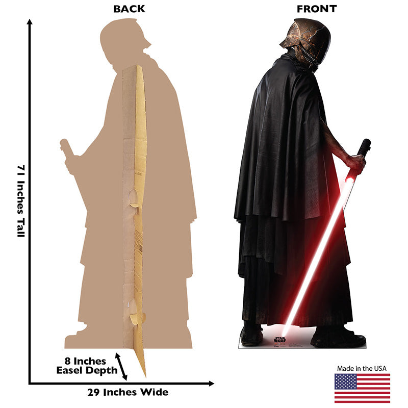 QIMIR / THE STRANGER "Star Wars: The Acolyte" Cardboard Cutout Standup / Standee