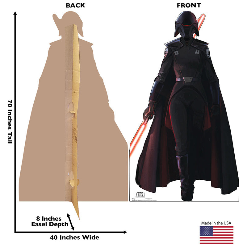 INQUISITOR "Star Wars: Jedi Fallen Order" Cardboard Cutout Standup / Standee