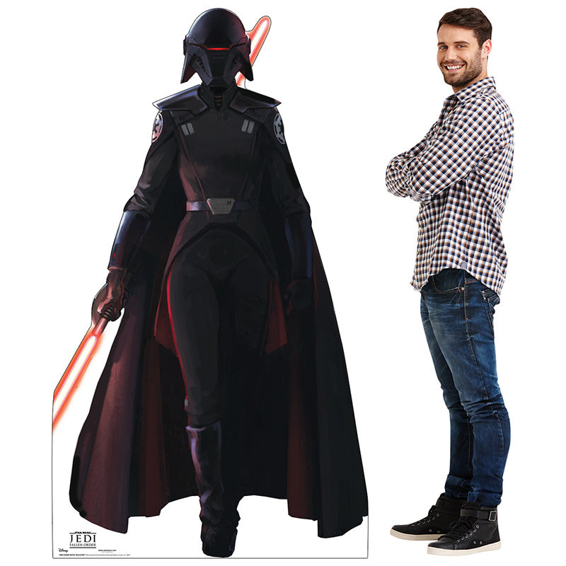 INQUISITOR "Star Wars: Jedi Fallen Order" Cardboard Cutout Standup / Standee
