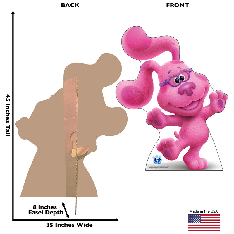 MAGENTA "Blue's Clues" Cardboard Cutout Standup / Standee
