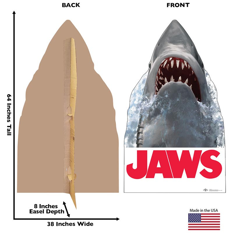 JAWS Cardboard Cutout Standup / Standee