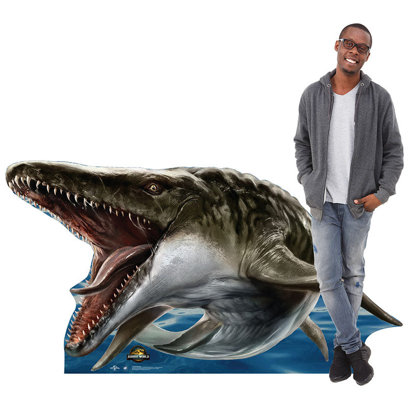 MOSASAURUS "Jurassic World Rebirth" Cardboard Cutout Standup / Standee