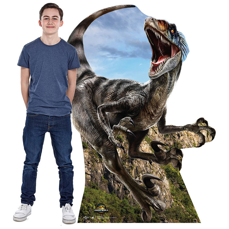 VELOCIRAPTOR "Jurassic World Rebirth" Cardboard Cutout Standup / Standee