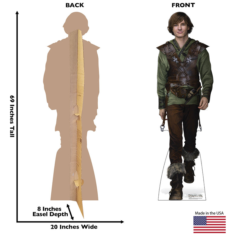 HICCUP HADDOCK "How to Train Your Dragon" Cardboard Cutout Standup / Standee