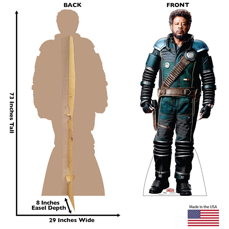 SAW GERRERA "Star Wars: Andor" Cardboard Cutout Standup / Standee