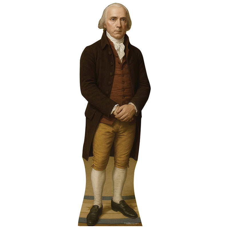 JAMES MADISON Cardboard Cutout Standup / Standee
