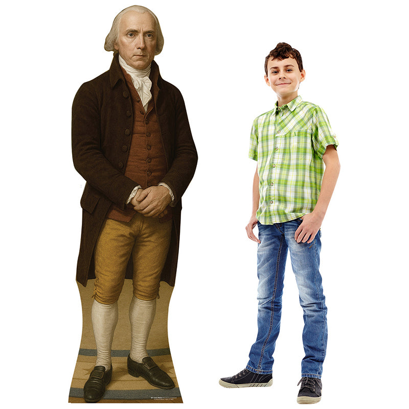 JAMES MADISON Cardboard Cutout Standup / Standee