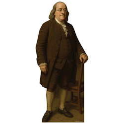 BENJAMIN FRANKLIN Cardboard Cutout Standup / Standee