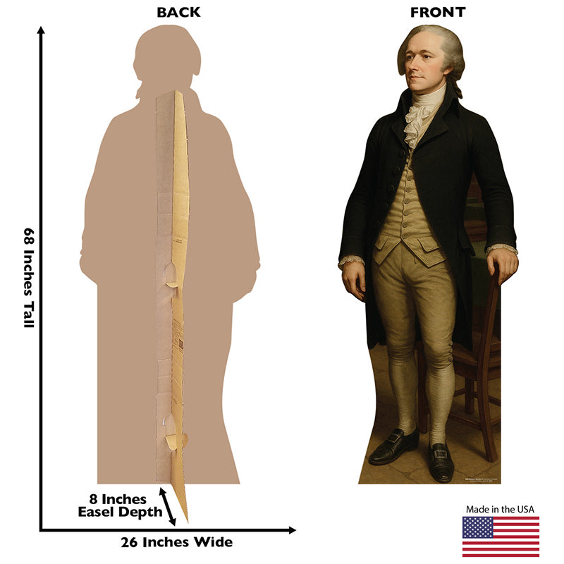 ALEXANDER HAMILTON Cardboard Cutout Standup / Standee