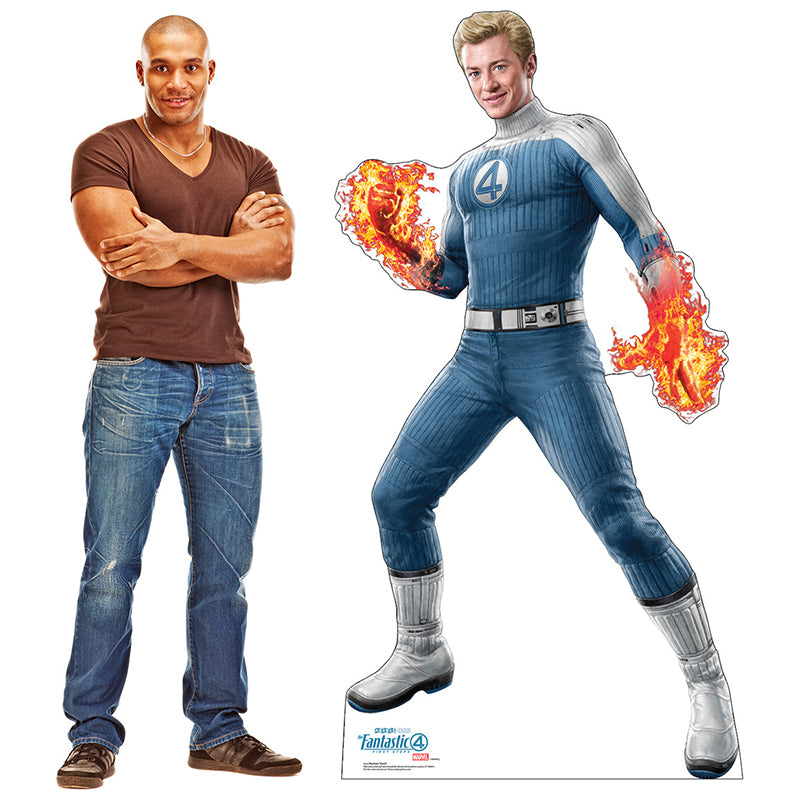 HUMAN TORCH "Fantastic Four: First Steps" Cardboard Cutout Standup / Standee