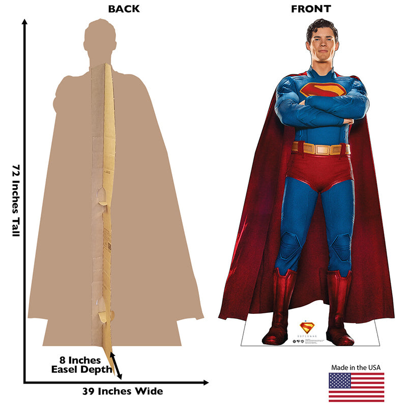 SUPERMAN / CLARK KENT "Superman" Cardboard Cutout Standup / Standee