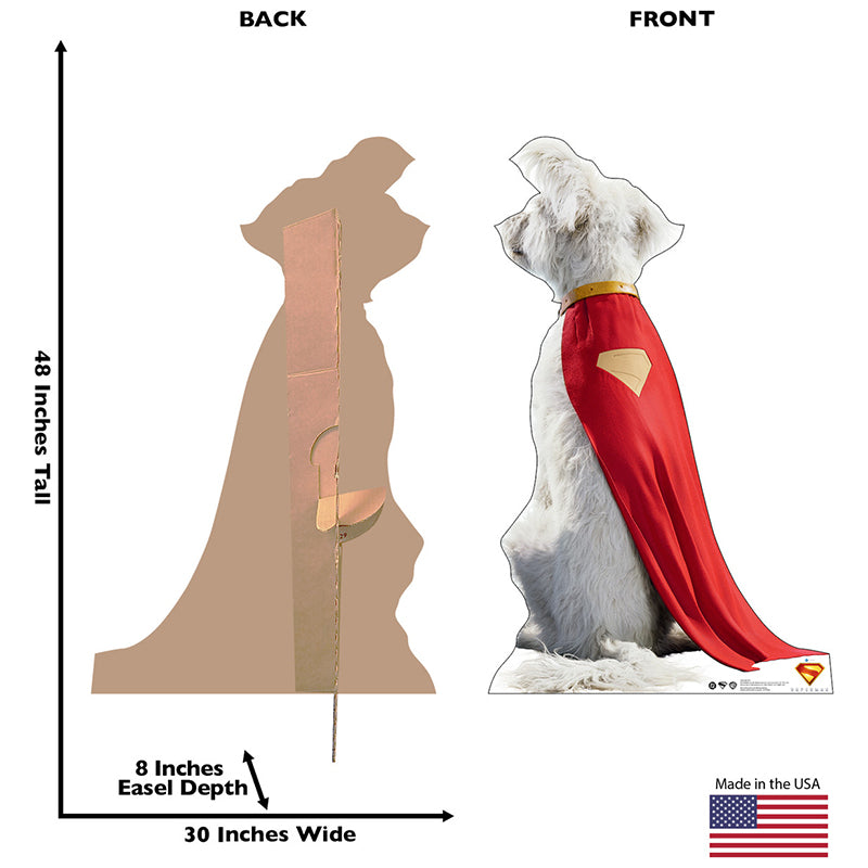 KRYPTO "Superman" Cardboard Cutout Standup / Standee
