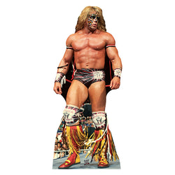 ULTIMATE WARRIOR WWE Lifesize Cardboard Cutout Standup Standee - Front