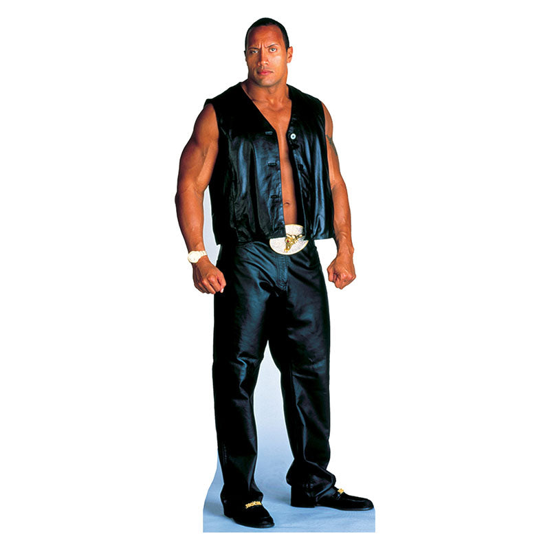 THE ROCK WWE Lifesize Cardboard Cutout Standup Standee - Front