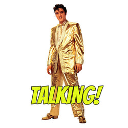 ELVIS PRESLEY TALKING Lifesize Cardboard Cutout Standup Standee - Front