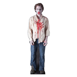 ZOMBIE GUY Lifesize Cardboard Cutout Standup Standee - Front
