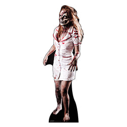 ZOMBIE NURSE Lifesize Cardboard Cutout Standup Standee - Front