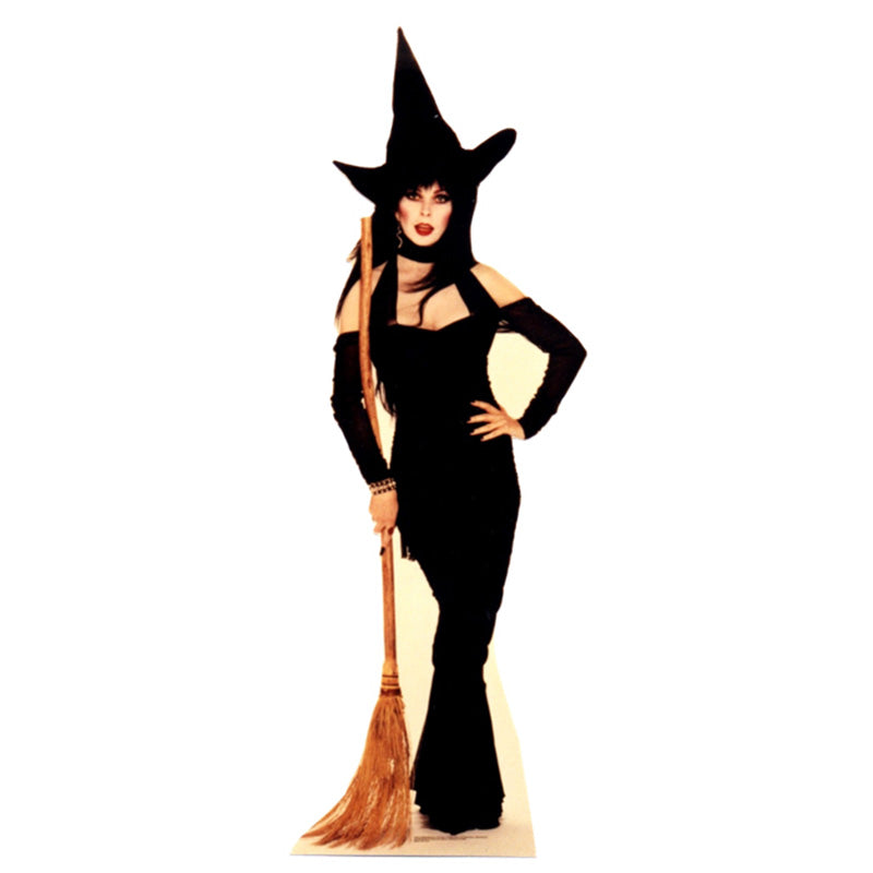ELVIRA AS WITCH Lifesize Cardboard Cutout Standup Standee - Front