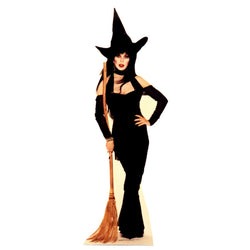 ELVIRA AS WITCH Lifesize Cardboard Cutout Standup Standee - Front