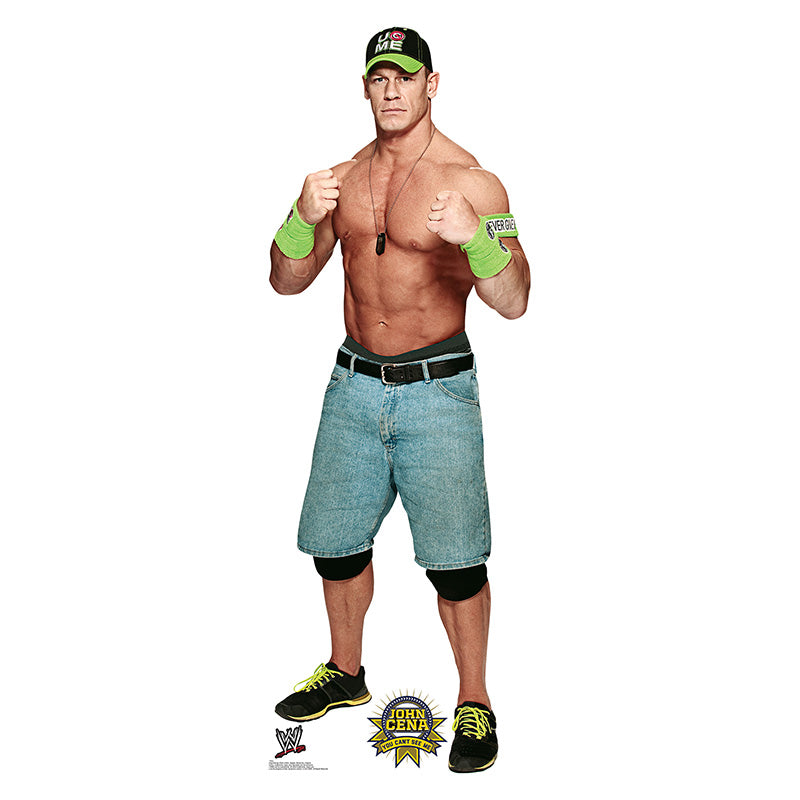 JOHN CENA WWE Lifesize Cardboard Cutout Standup Standee - Front
