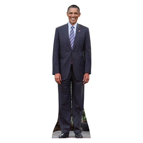 BARACK OBAMA Lifesize Cardboard Cutout Standup Standee - Front