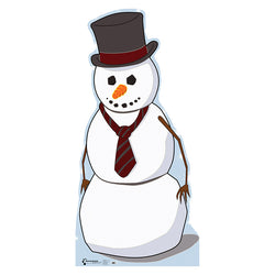 SNOWMAN Lifesize Cardboard Cutout Standup Standee - Front