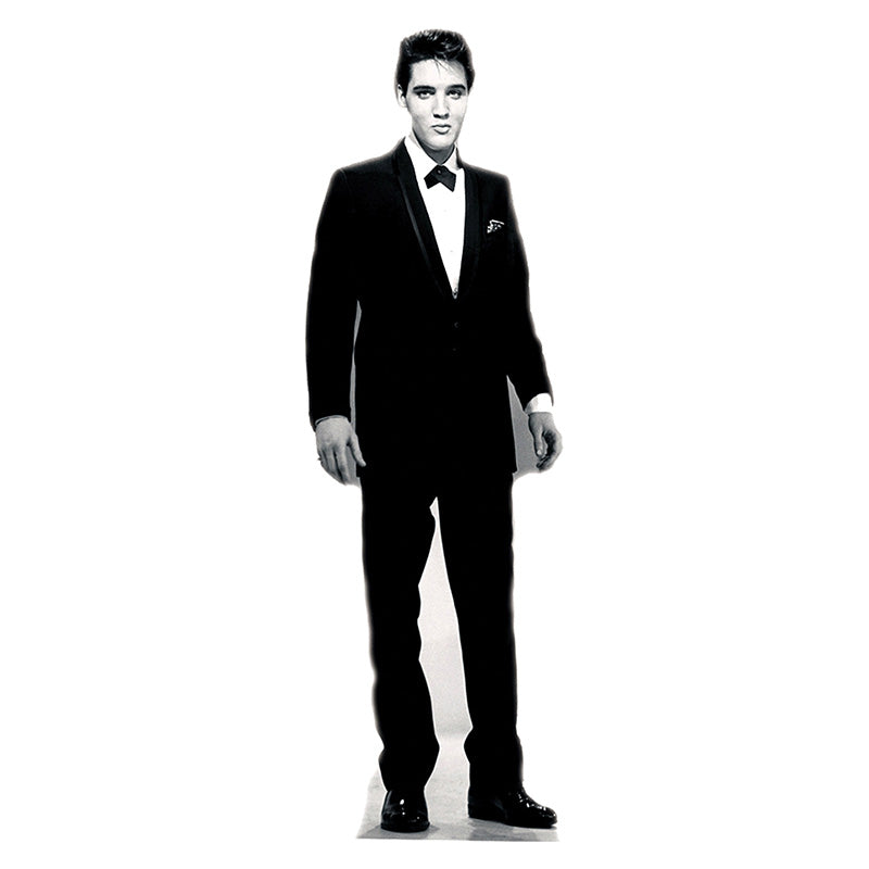 ELVIS PRESLEY IN TUXEDO Lifesize Cardboard Cutout Standup Standee - Front