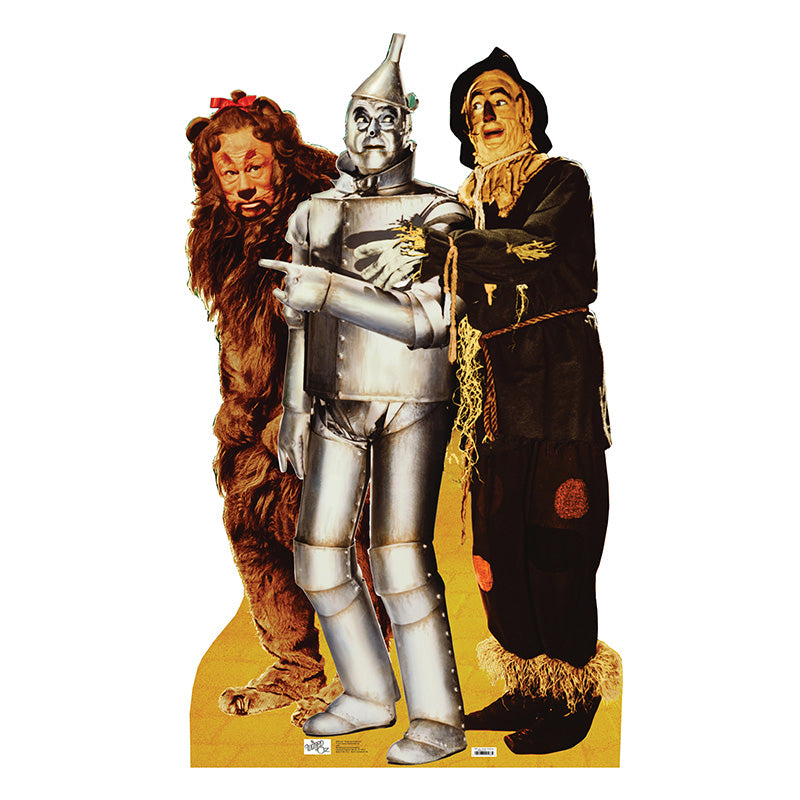TIN MAN, SCARECROW & COWARDLY LION