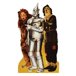 TIN MAN, SCARECROW & COWARDLY LION