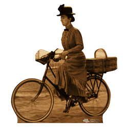 MISS GULCH ON BICYCLE