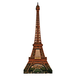 EIFFEL TOWER Cardboard Cutout Standup Standee - Front