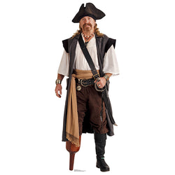 PIRATE Lifesize Cardboard Cutout Standup Standee - Front