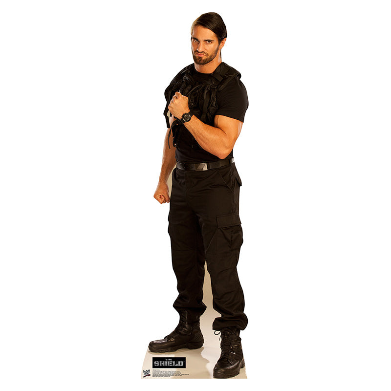 SETH ROLLINS WWE Lifesize Cardboard Cutout Standup Standee - Front