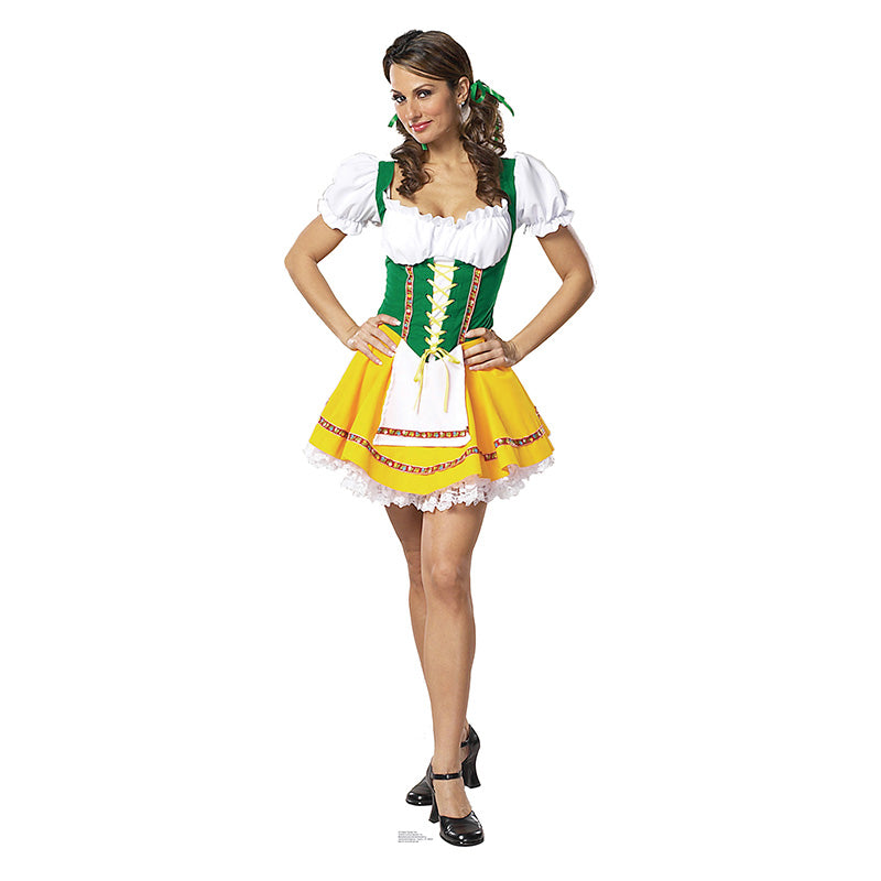 BEER GARDEN GIRL Lifesize Cardboard Cutout Standup Standee - Front